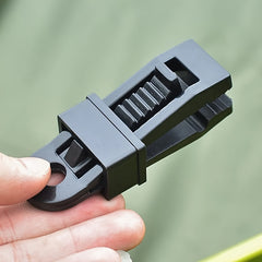 10pcs Tent Canopy Clips Outdoor Wind Rope Fixed Clips Camping Accessories