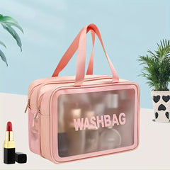 Large Capacity Cosmetics Storage Bag Travel Portable Makeup Pouch Waterproof