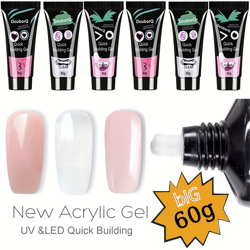 Poly Extension Gel For Nails Nail Art Gel Builder Easy DIY Manicure