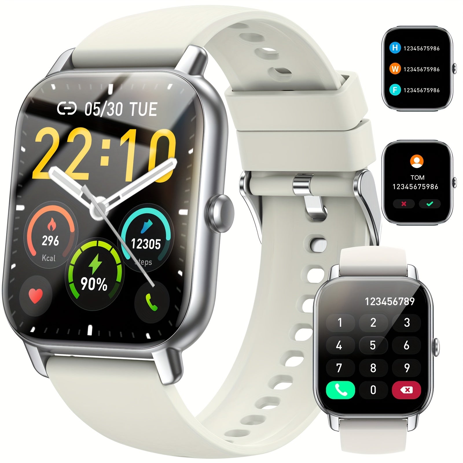 P66 Smartwatch - Fitness Activity Tracker for Android iOS