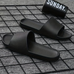 Men Slides Lightweight Non Slip Open Toe Quick Dry Slippers
