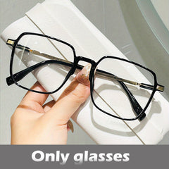 Square Frame Clear Lens Glasses For Men Women