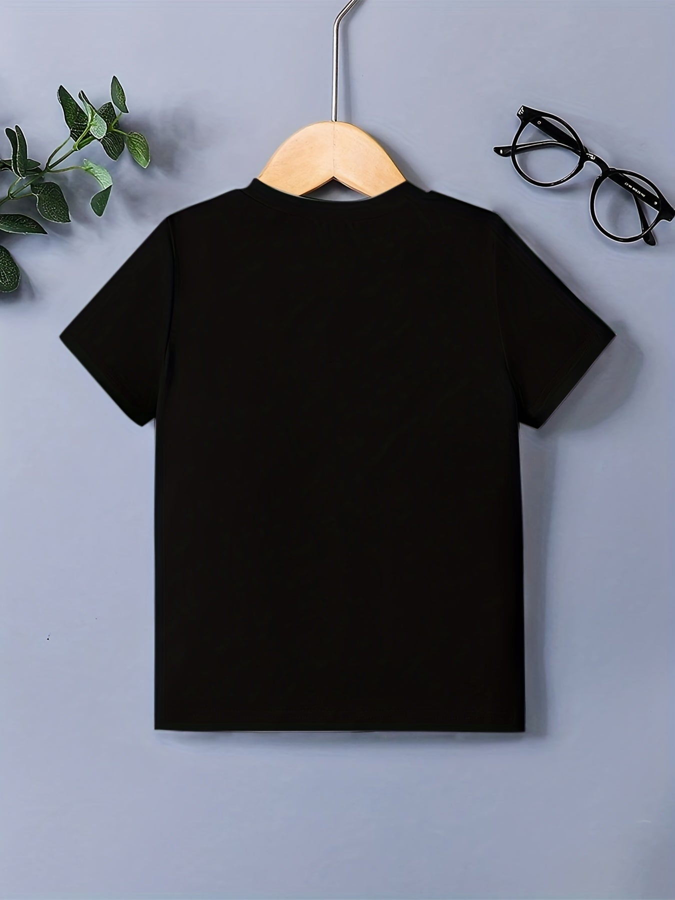 Kids Skull Print T-shirt Halloween Pullover