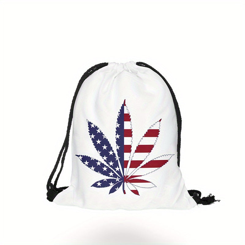 Independence American Flag Bag Backpack Outdoor Sports Bag