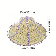 Foldable Sunshade Cowboy Hat for Outdoor Activities