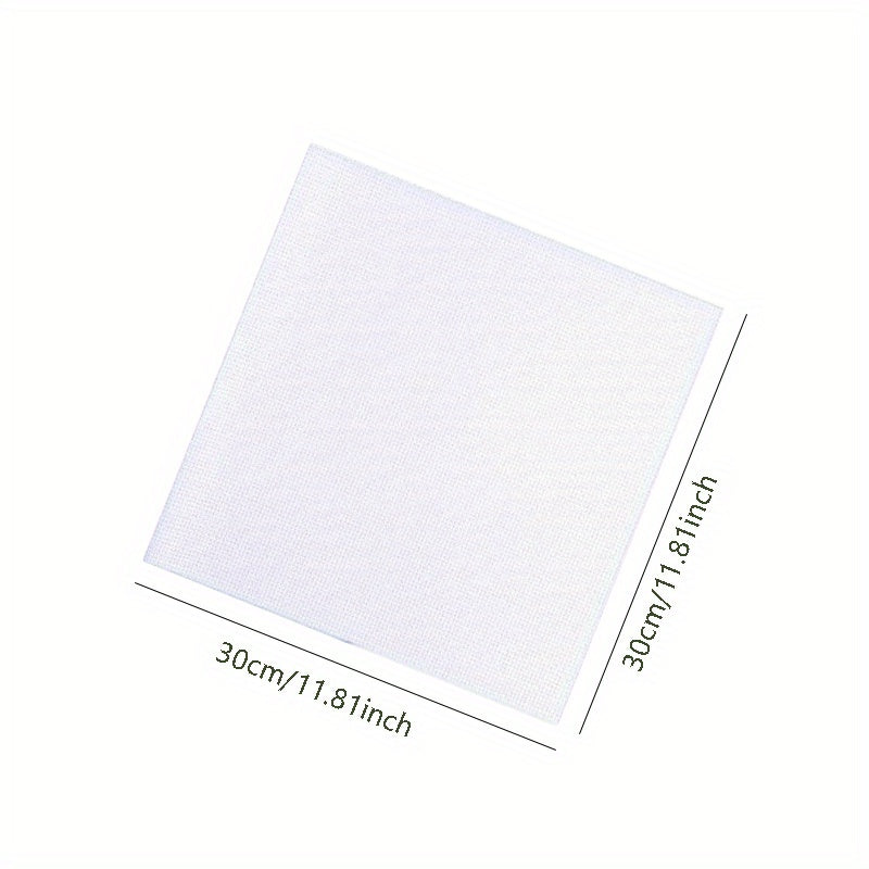 1pc Cross Stitch Fabric Polyester Cotton Embroidery Cloth