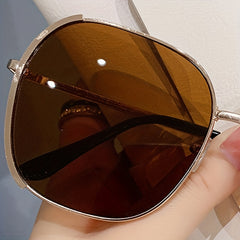 Metal Sunglasses Unisex Photochromic Glasses UV400
