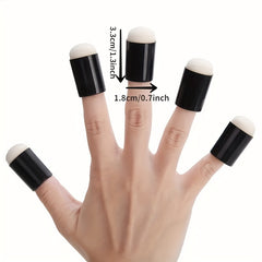 10pcs Sponge Finger Daubers Foam Finger Painting Set DIY Resin Craft