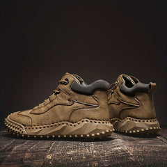 Men's Casual High Top Boots Outdoor Hiking Shoes