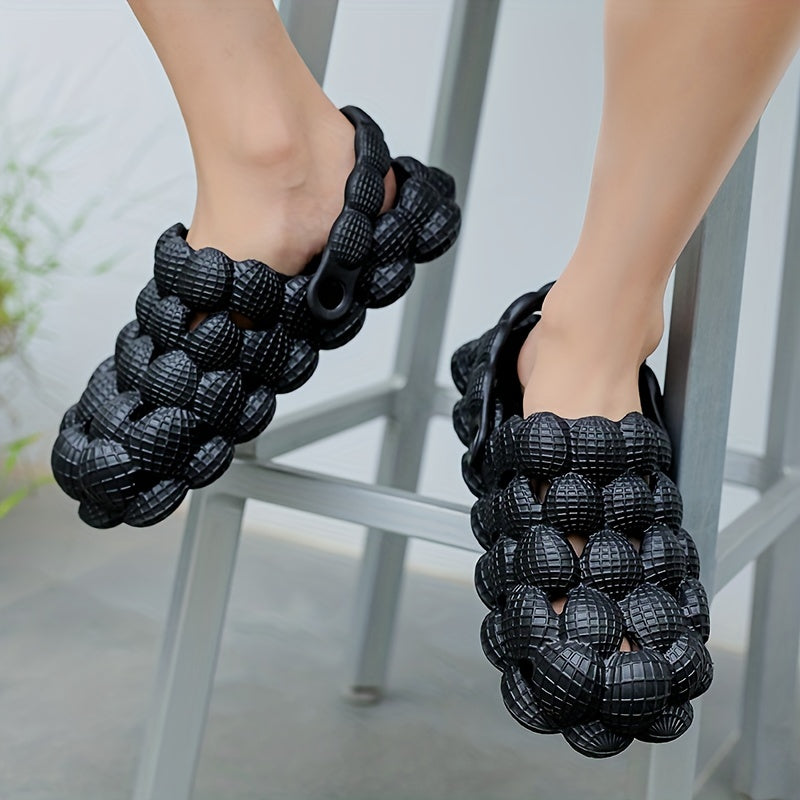 Men's Slip On Bubble Clog Sandals Outdoor Walking Shoes