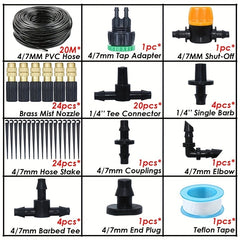 Adjustable Automatic Drip Irrigation Kit DIY Watering Set Gardening Tool