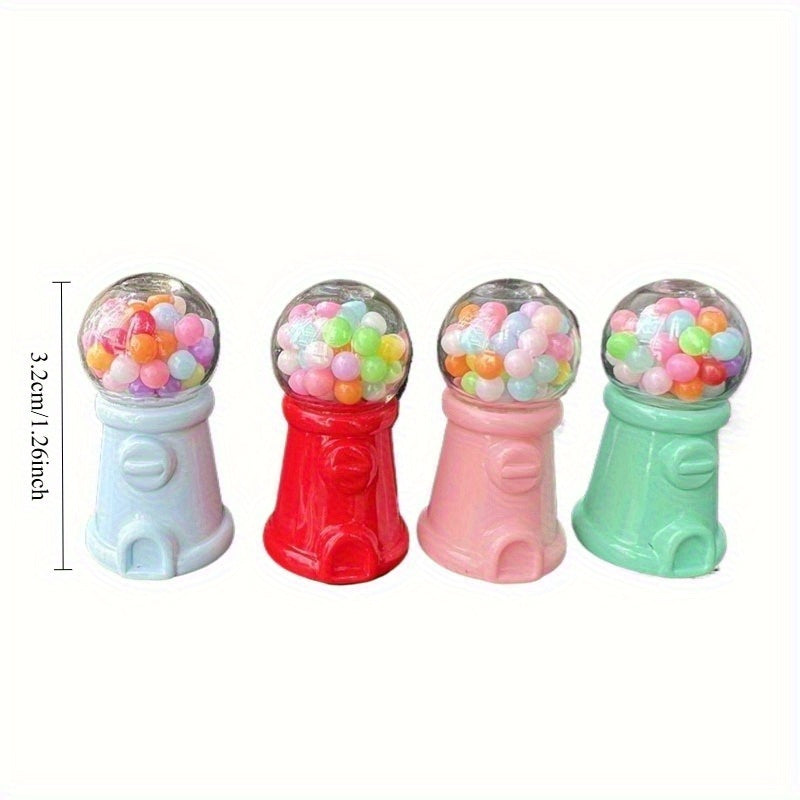 1:12 Dollhouse Candy Jar Colorful Plastic Accessory Mixed Snack