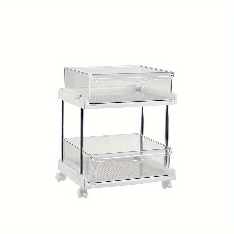 1pc Drawer Storage Rack Kitchen Storage Floor Layer Stand