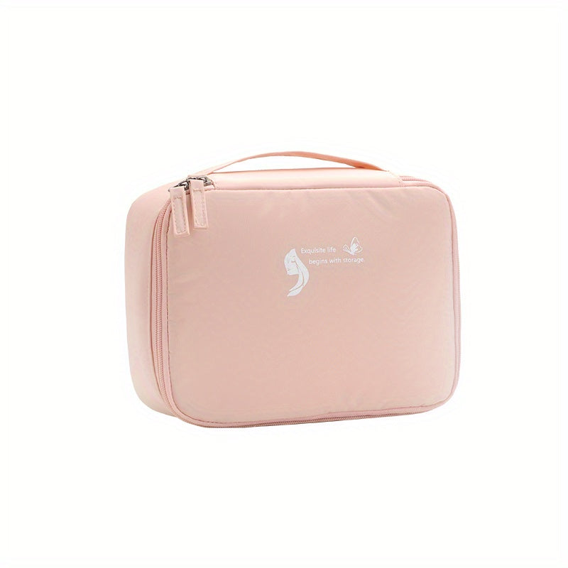 Minimalist Makeup Organizer Portable Cosmetic Bag Travel Toiletry Wash Bag