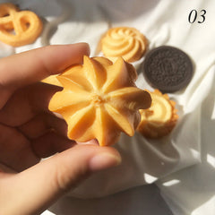 Cookie Biscuit Girl Hair Clips Dessert Hair Accessories for Girls