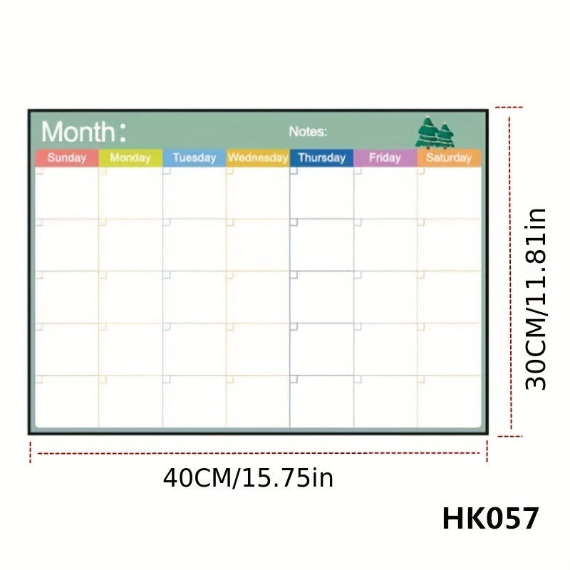 Magnetic Message Board Daily Life Schedule Table Whiteboard Paste Memo Note