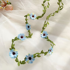 Retro Forest Style Flower Vine Hair Tie