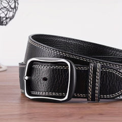 Men's Casual Wild Style Needle Buckle Belt for Students