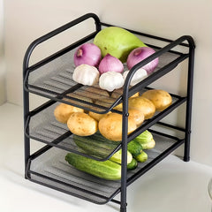 3 Tier Fruit Basket For Kitchen Counter Fruit Holder Stand Wire Baskets