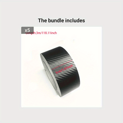 3D Nano Carbon Fiber Car Sticker Tape Anti-Scratch Protection Film
