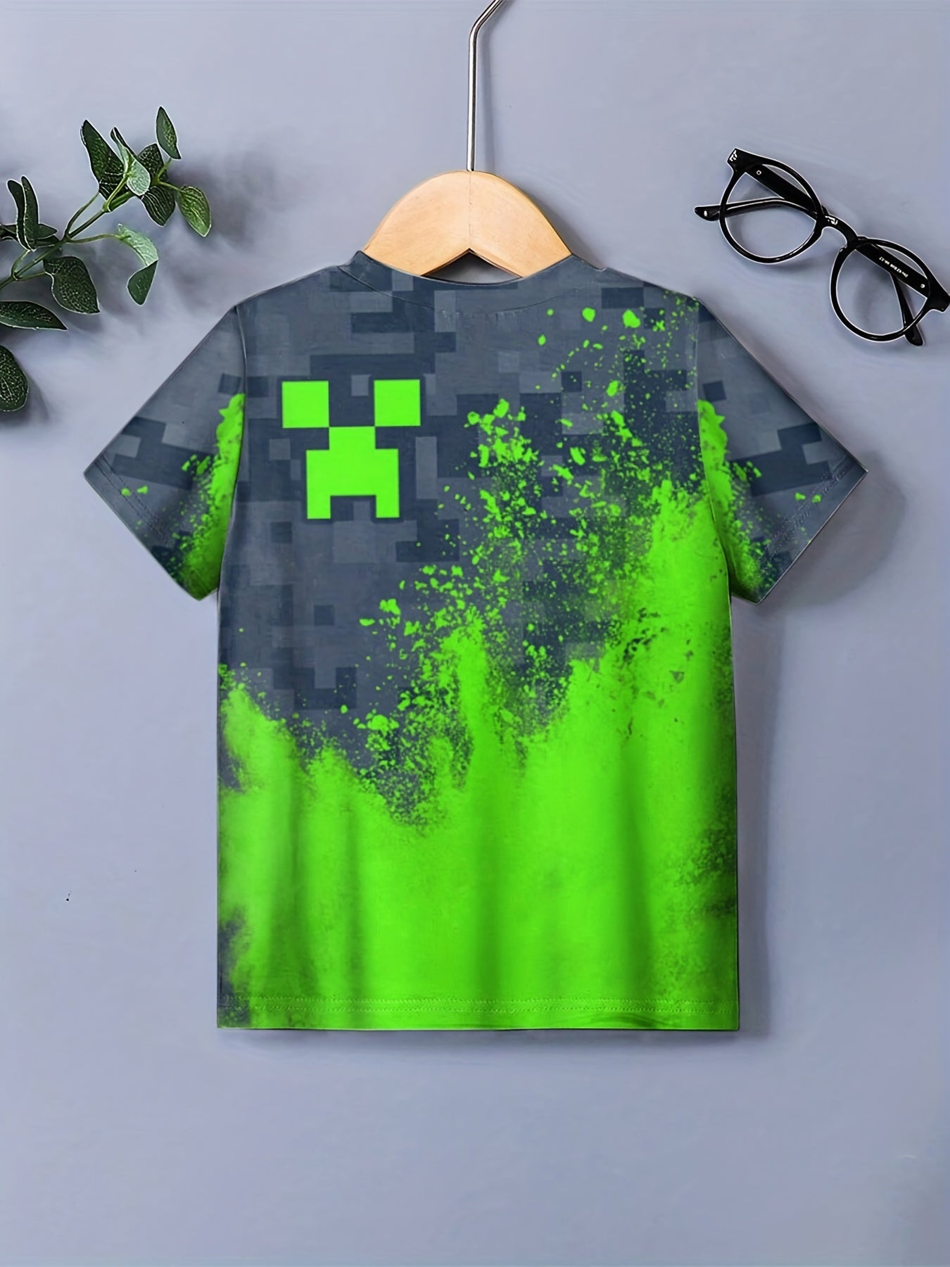Teens 3D Geo Print Sweatshirt Street Wear Clothes