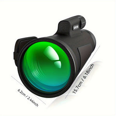 Professional 10x50 Monocular Telescope HD Lens Prism Durable Compact
