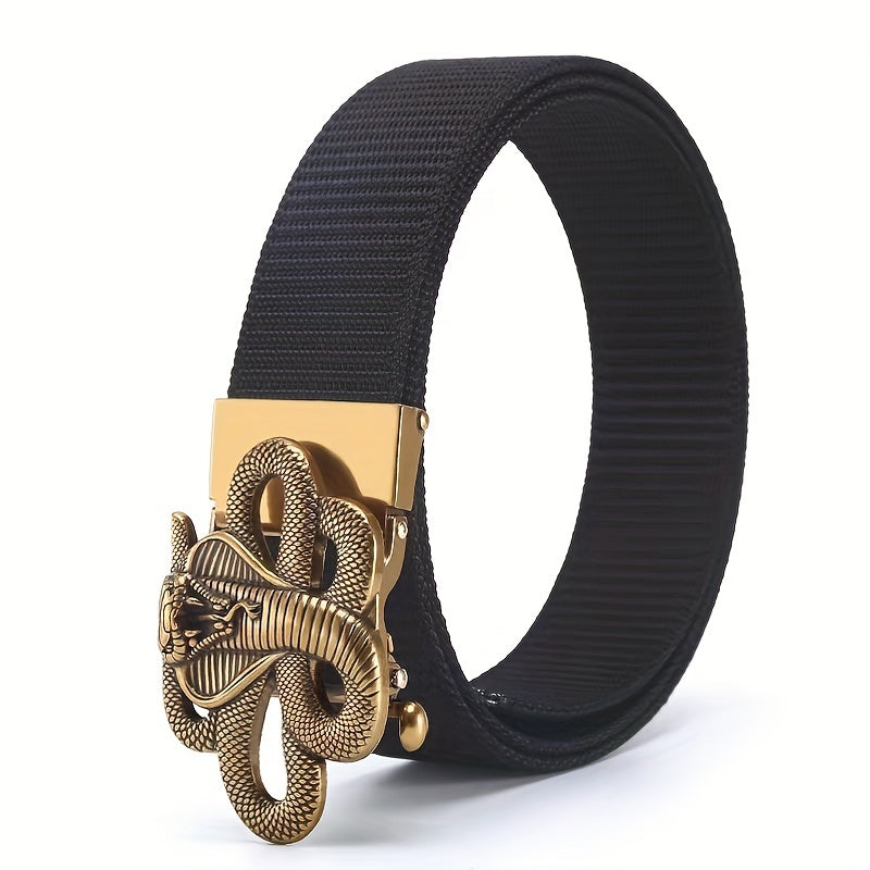 Tactical Nylon Men's Belt for Outdoor Sports Travel