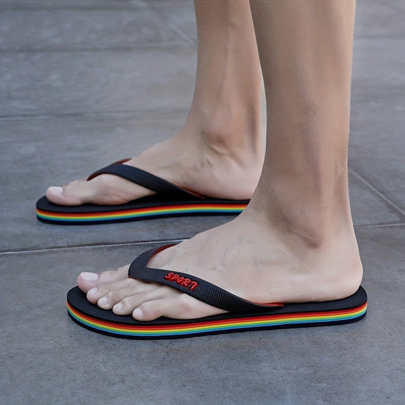 Men's Slip On Flip-flops, Beach Slippers