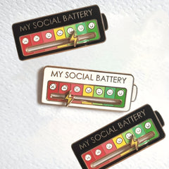 Emotional Enamel Lapel Pin Creative Design