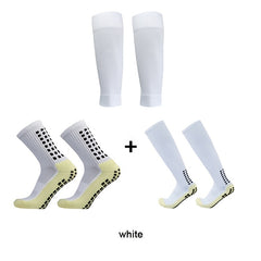 3 Pairs Soccer Grip Socks Football Socks Set for Competition & Training