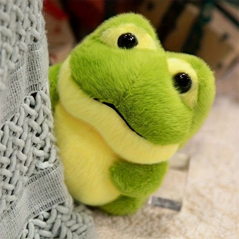 Green Sitting Frog Plush Toy 9.8 inch Stuffed Animal