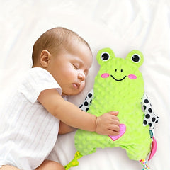 Baby Soothing Towel with Animal Doll for Infant and Toddler