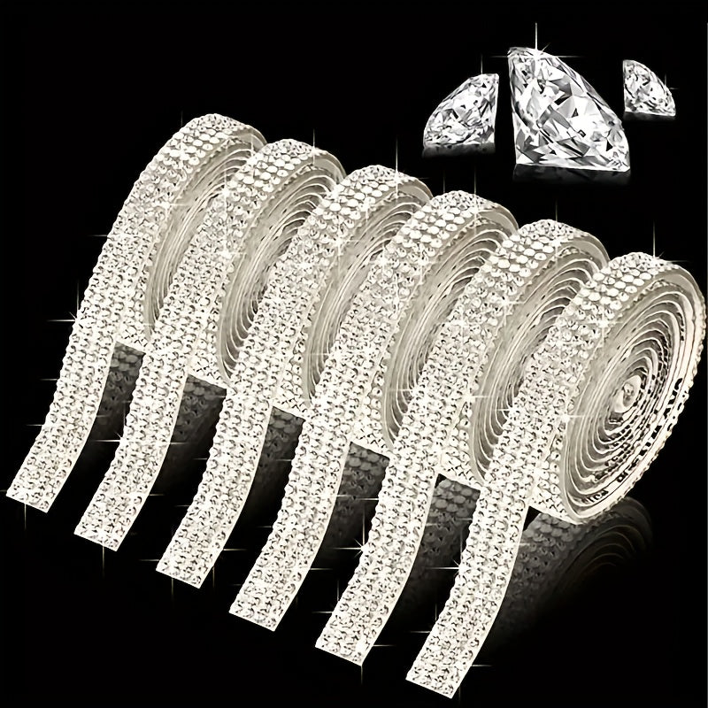 Rhinestone Crystal Glitter Sticker Tape DIY Crafts