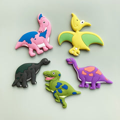 Dinosaur Refrigerator Magnets Stickers Creative Early Education Cartoon Magnets