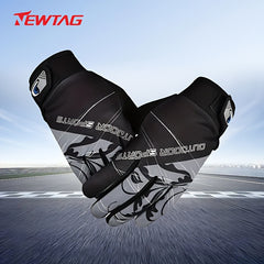 Full Finger Cycling Gloves Breathable Non-slip Mountain Bike Motorcycle Gloves