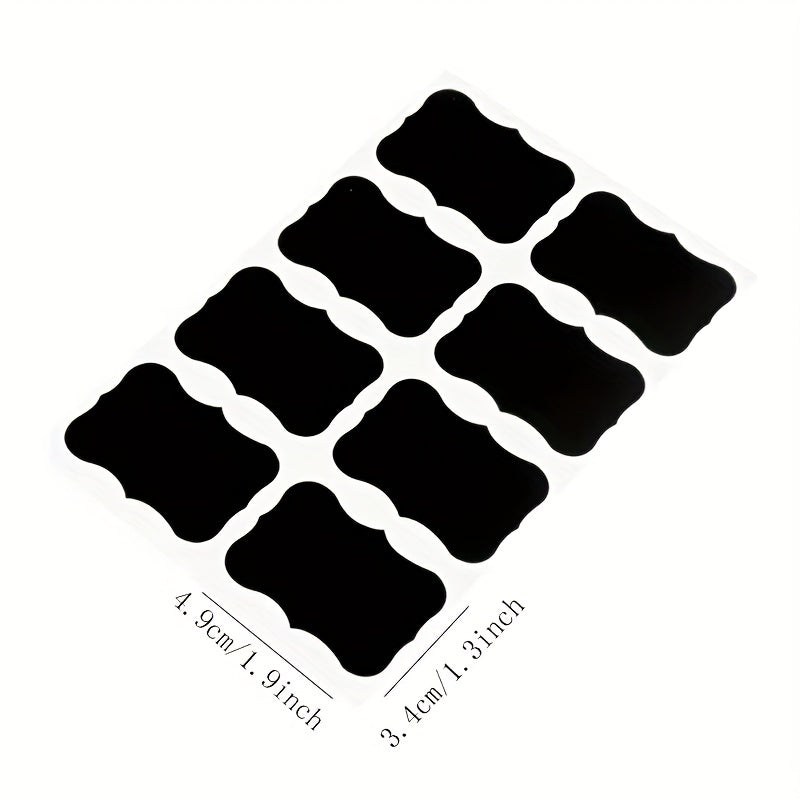 Glass Bottle Label Sticker Small Blackboard Label Decorative Message