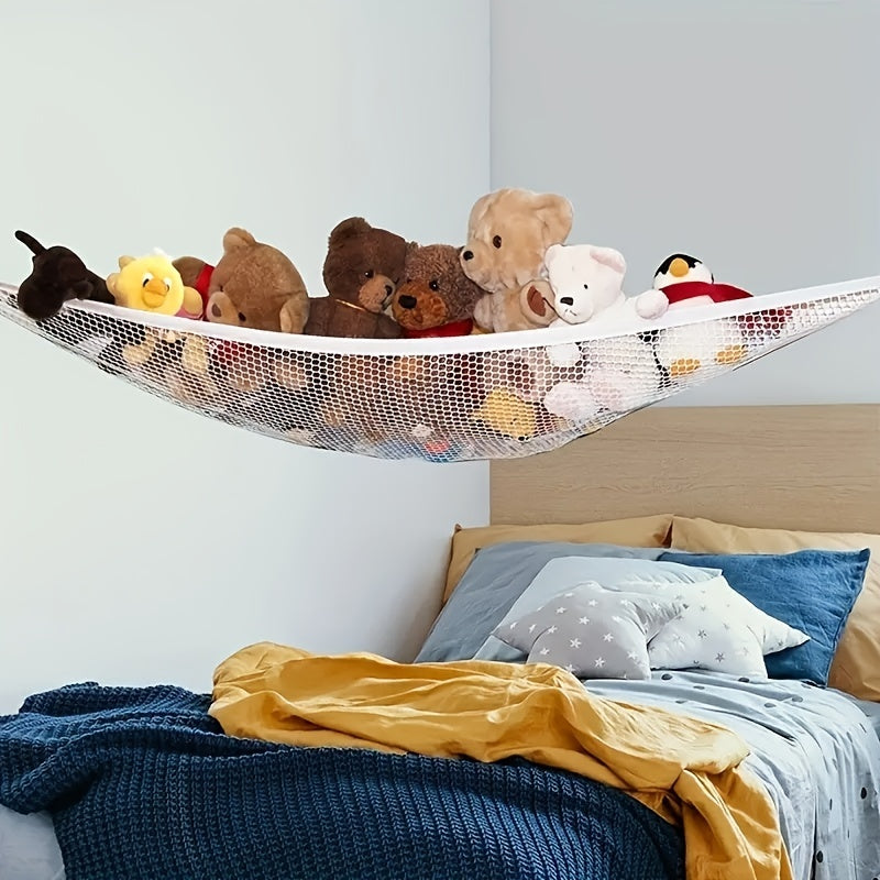 Stuffed Toy Storage Hammock Hanging Net Organizer for Nursery