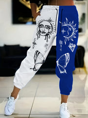 Women's Plus Sun & Moon Colorblock Trousers