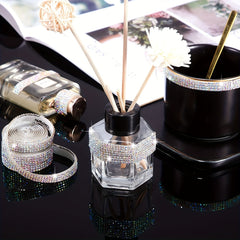 Rhinestone Ribbon Self Adhesive Bling Roll for Crafts Wedding Party Deco