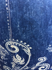 Denim Print Skinny Leggings for Women