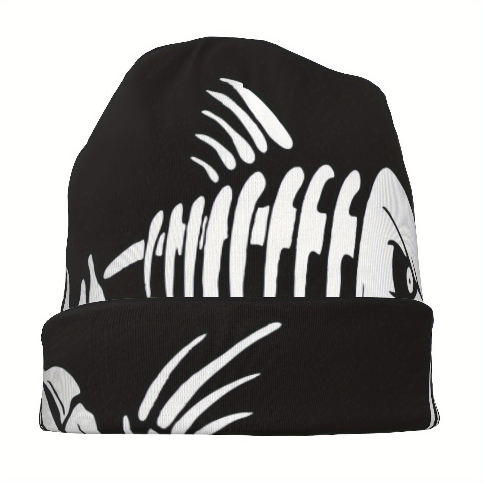 Breathable Beanie Hat for Outdoor Activities with Pattern