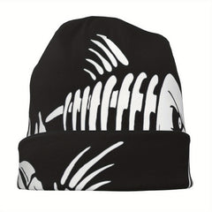 Breathable Beanie Hat for Outdoor Activities with Pattern