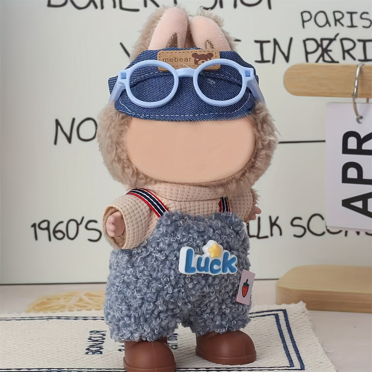 Doll Glasses Frame Fashionable Gift for Dolls No Lenses