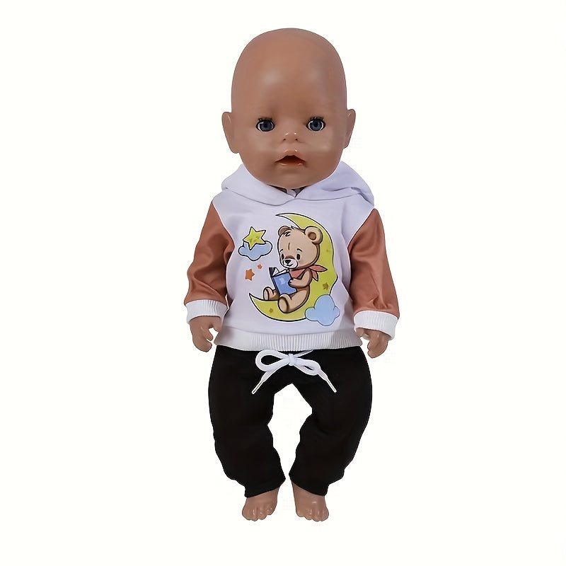 5 Cute Animal Pattern Doll Outfits for 18in Dolls - Birthday Set
