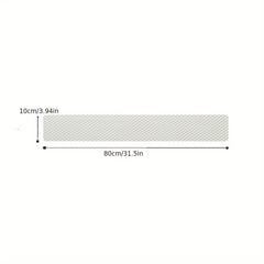 5pcs 30.0cmX119 Non Slip Stair Treads Pre Cut Anti Slip Strips Transparent