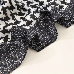 Houndstooth Scarf Shawl Wrap Head Wrap Gift For Mother