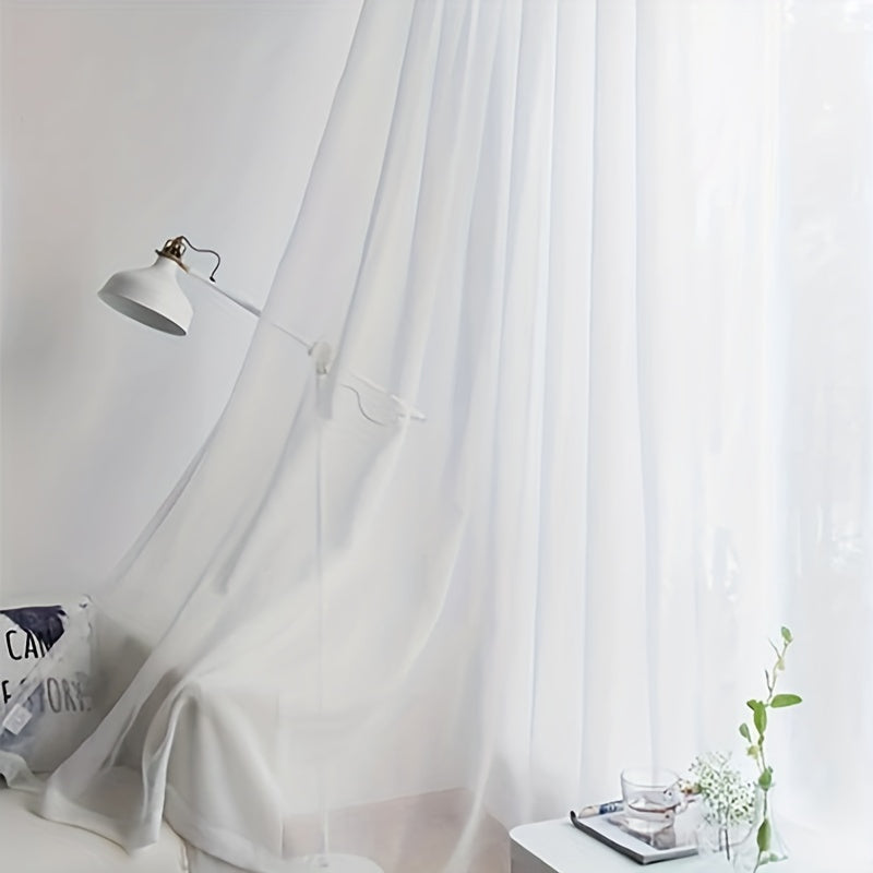 Modern Fresh Pastoral Polyester Curtain for Home Decoration