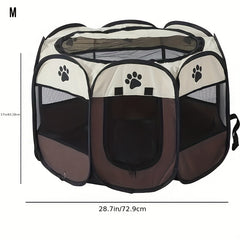 Portable Outdoor Pet Tent Foldable Cat Bed and Playpen