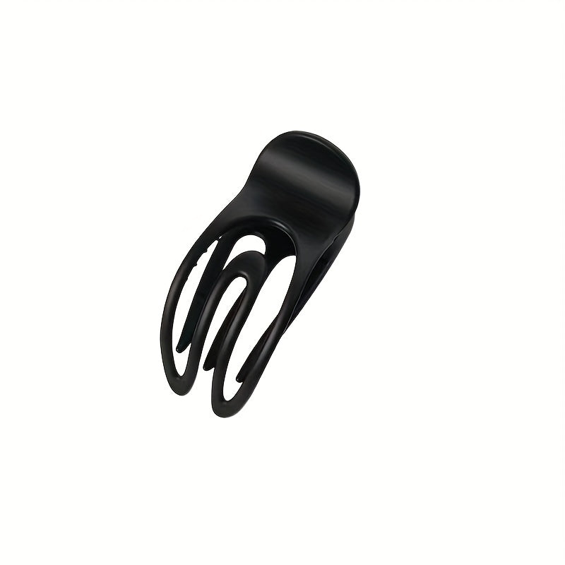 Hairpin Toothed Hollow U-shaped Hairpin Back Head Ponytail Clip