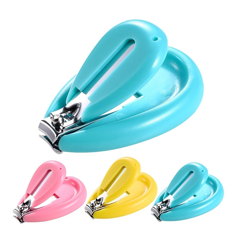 Baby Nail Clippers Safety Cutter Pink Yellow